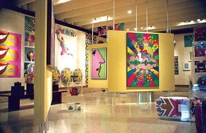 Overall view of the DeYoung Museum exhibit.