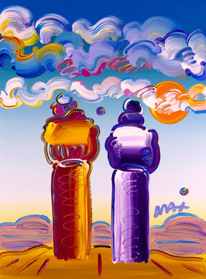 Two Sages Looking At Sunrise Ver. VI #2