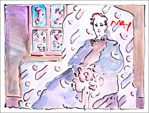 Seated Lady In Room Ver. I #1