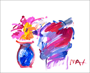 Profile With Vase Of Flowers Ver. I #3
