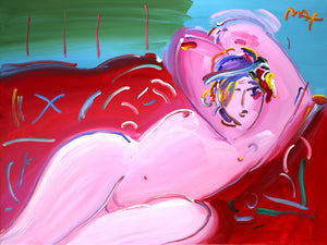 Reclining Nude On Red Ver I #13
