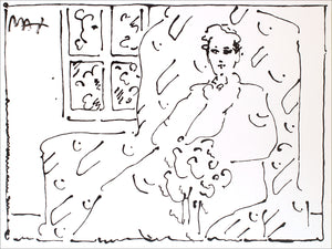 Seated Lady In Room II Ver. I #1