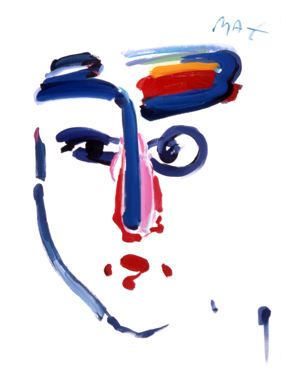 Visage Ver. III #1 – Peter Max Studio