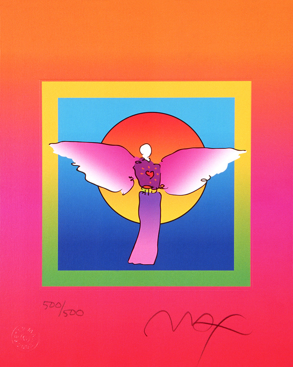 Angel With Sun On Blends – Peter Max Studio