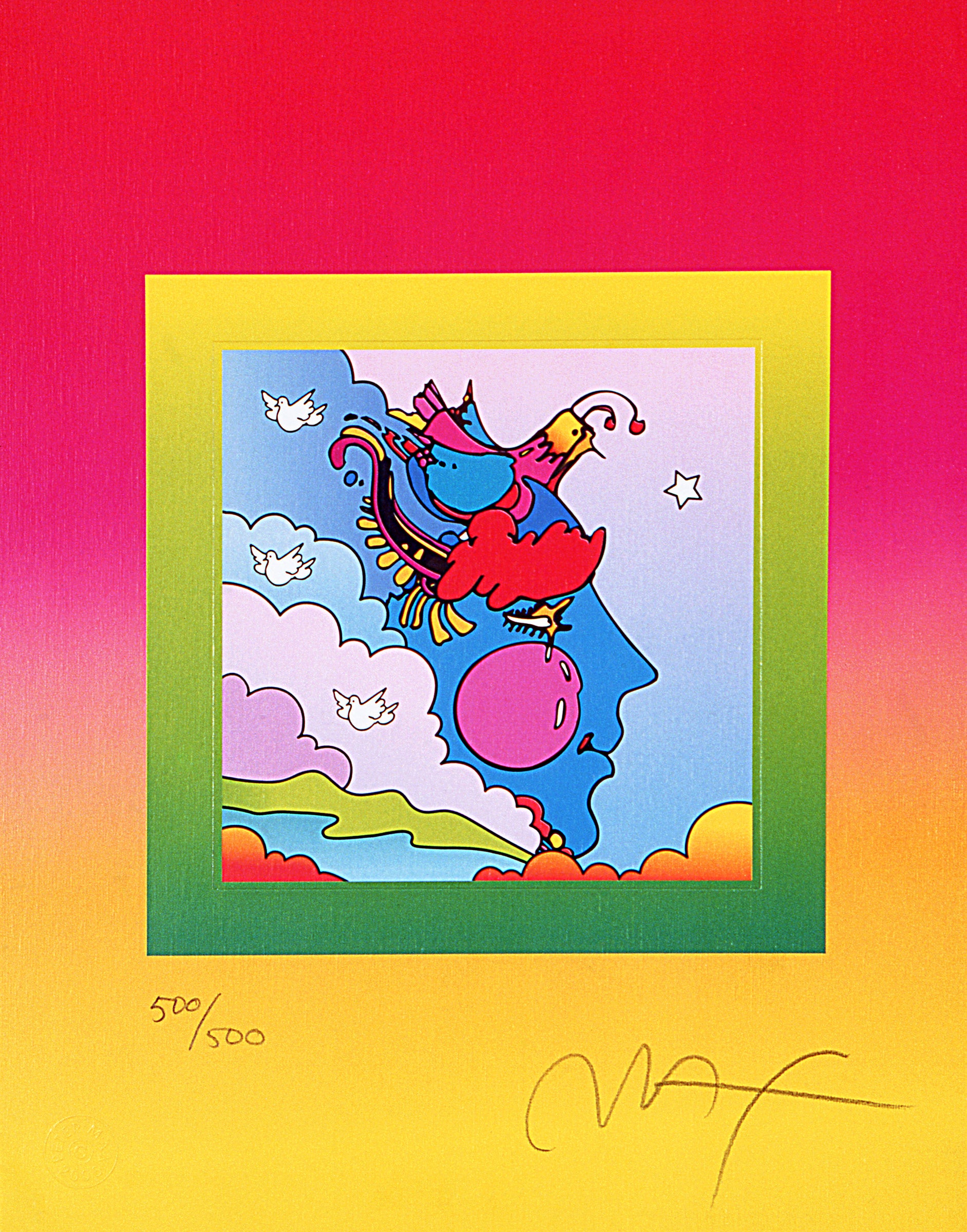 アート・デザイン・音楽 THOUGHT by Peter Max G06-10WoodstockProfileOnBlends