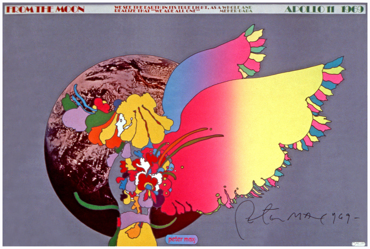 Apollo II Moon Landing - From the Moon – Peter Max Store